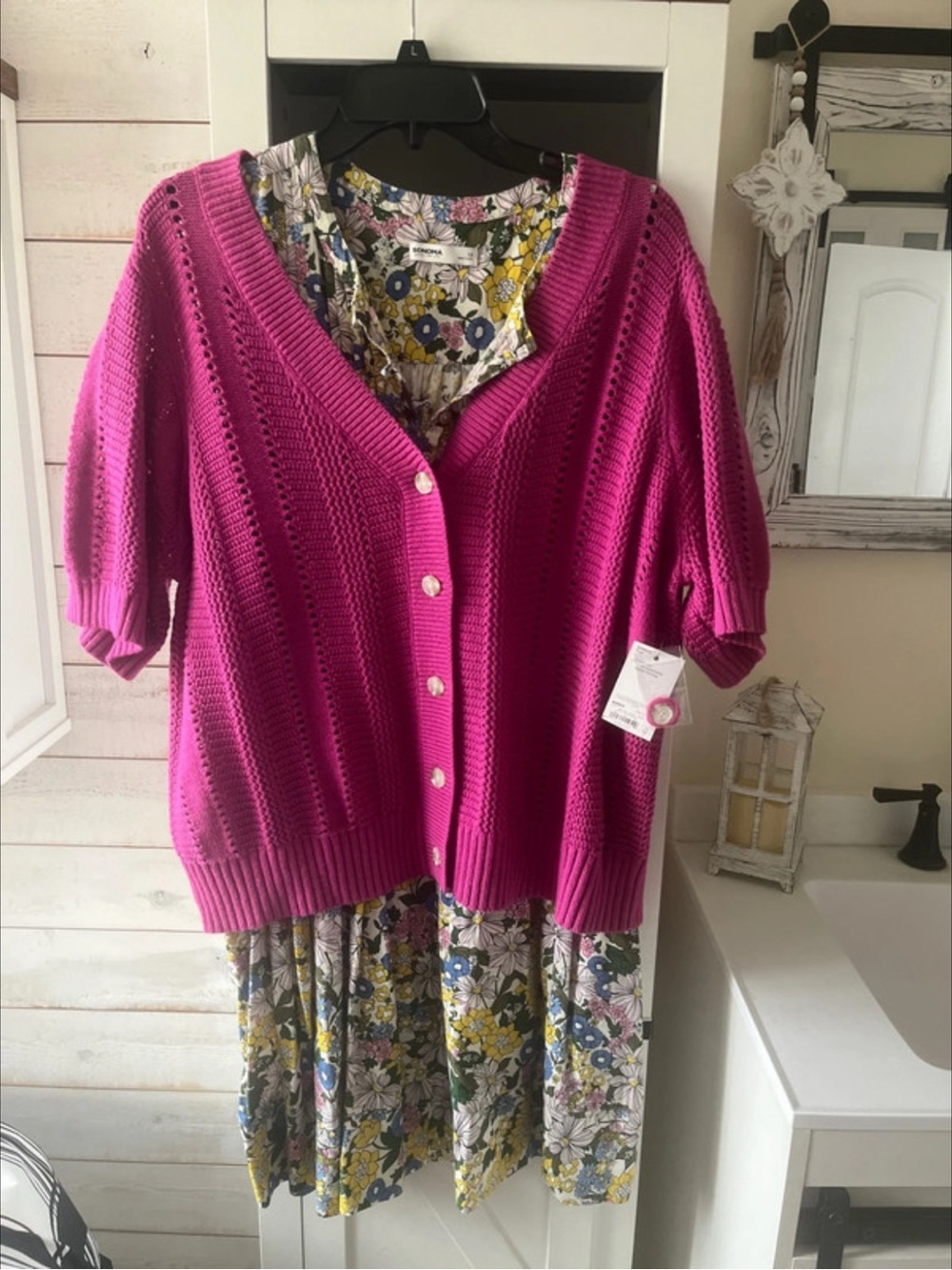 Floral dress and cardigan 2 piece set NWT